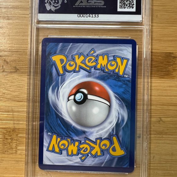 2021 Pokemon SWSH Chilling Reign‎ Full Art Holo Moltres #176 AGS 9 MINT - Picture 4 of 5